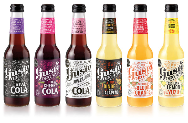 Gusto Organic Soft Drinks