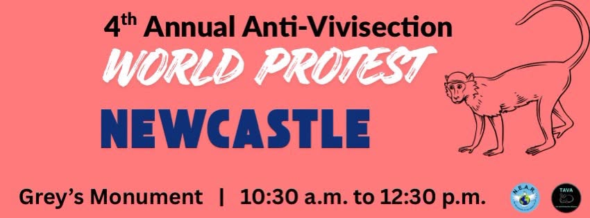 Anti-Vivisection World Protest Newcastle