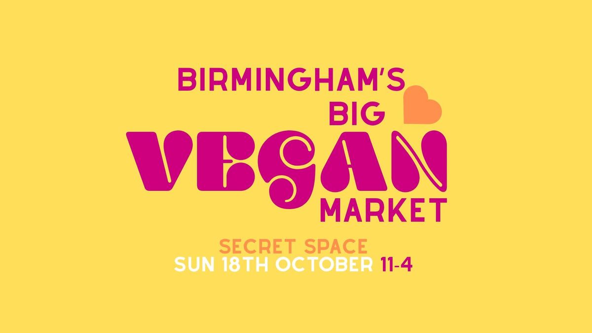 Birmingham's Big Vegan Market 2026