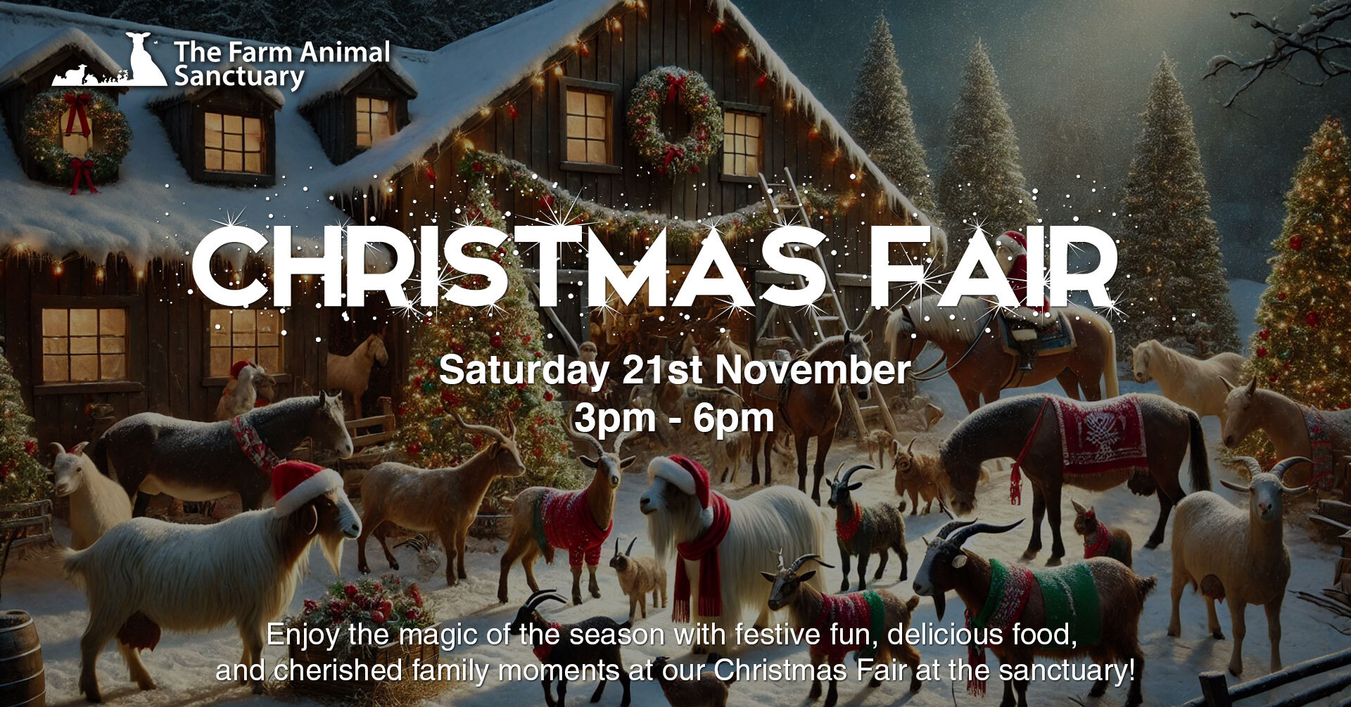Christmas Festive Fair Farm Animal Sanctuary