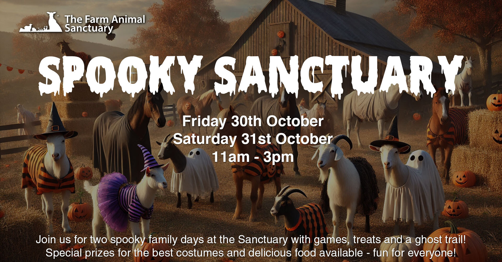 Spooky Sanctuary Family Fun Days Evesham